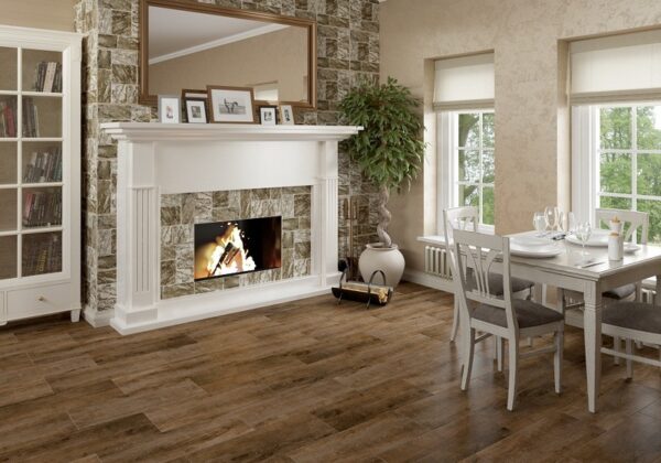х9999074151Italian Wood Керамогранит темно-коричневый G-252/SR/20x60 — изображение 2