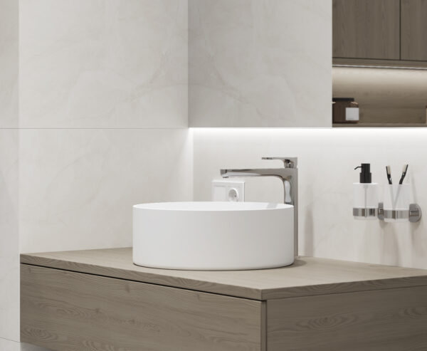 х9999313998Berna Crema Керамогранит кремовый LP6012G0241R 59,5х119,1 структурный карвинг — изображение 3