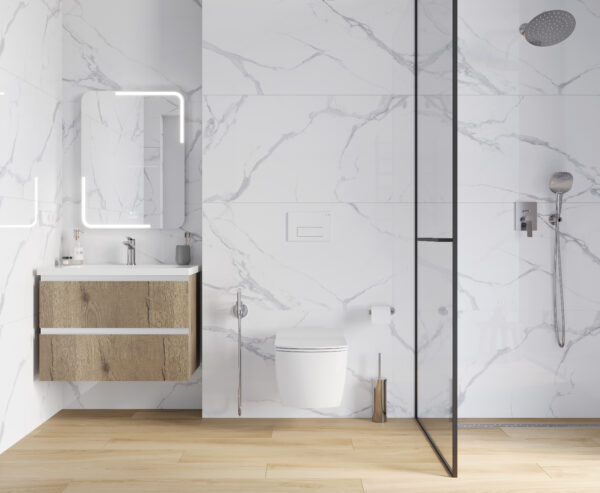 х9999304482Calacatta Splendid Silver Керамогранит белый 60х60 Матовый — изображение 4