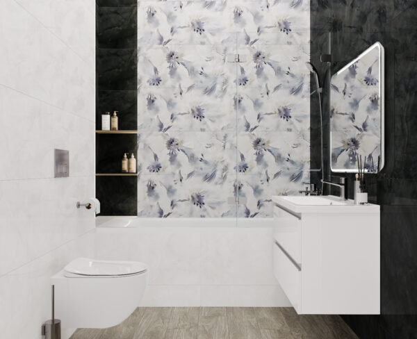 х9999308148Cosmo bianco Декор OSC36648027R 40x80 глянцевый обрезной — изображение 5