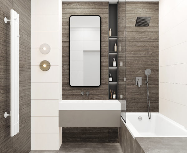 х9999310817Gio deco almond Плитка настенная LP3090B0111R 30х89,5 матовый обрезной — изображение 6