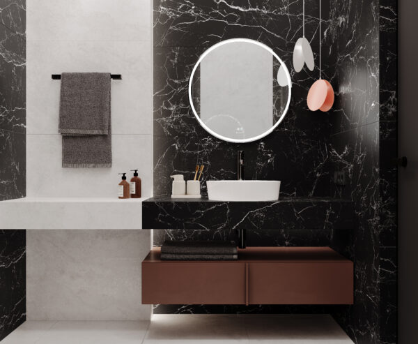 х9999311692Intense Nero Керамогранит чёрный LP6012G0121R 59,5х119,1 матовый карвинг — изображение 4