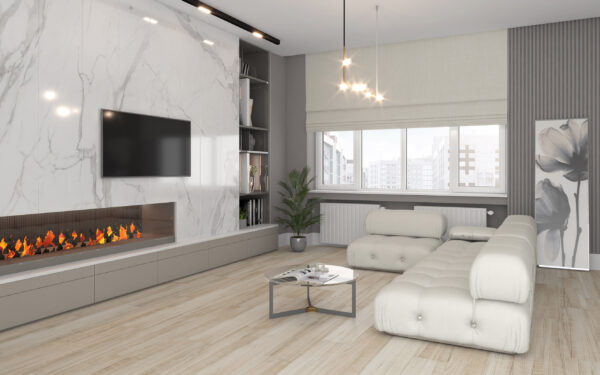 х9999226616Living Керамогранит светло-серый ректифицированный 20х120 K-1630/MR — изображение 2