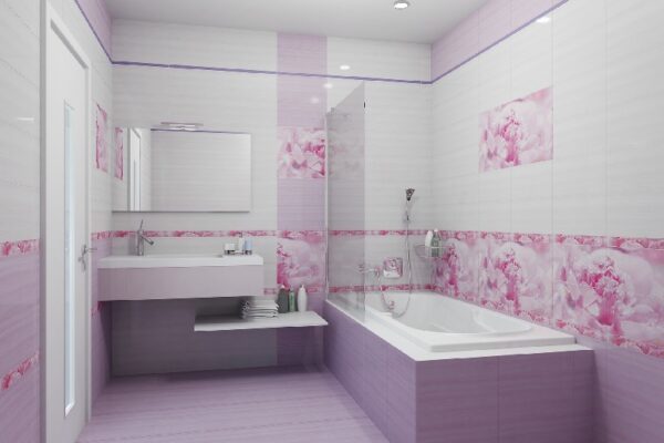 х9999081237Peony Панно P4D281 80х40 (из 4 плиток) — изображение 2