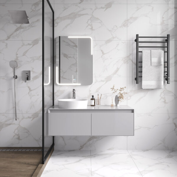 х9999304509Statuario Perfect Silver Керамогранит белый 60х60 Полированный — изображение 2