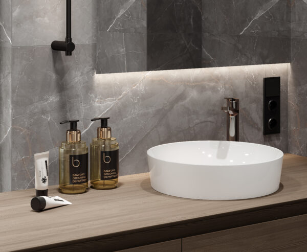 х9999311691Timeless Marrone Керамогранит коричневый LP6012G0051R 59,5х119,1 матовый карвинг — изображение 6