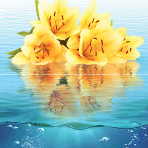 х9999079444P2-2 Ocean flowers P2-2D240 Панно из 2-х плиток 30х40