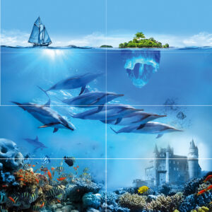 х9999081270Ocean Deep Панно P8D302 80х80 (из 8 плиток)