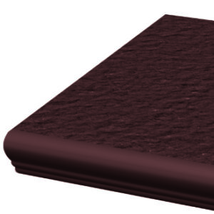 а0220Natural Brown Duro Ступень простая с носиком 30х33х1,1