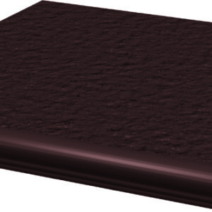 а0221Natural Brown Duro Ступень угловая с носиком структ 33х33х1,1