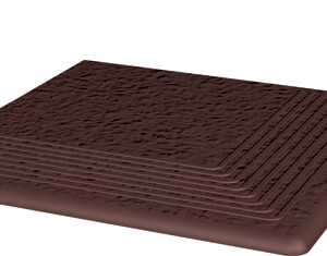 БП000010209Natural Brown Duro ступень угловая структ 30х30 мм/10 шт.